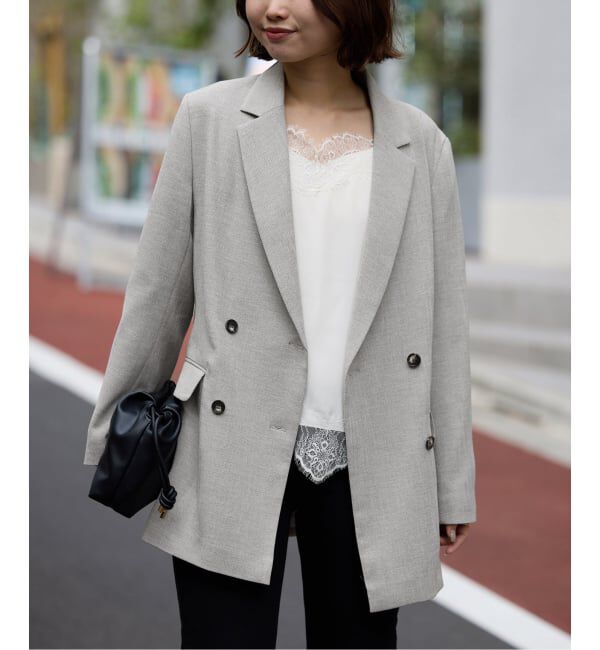 SLOBE IENA「《追加2》サテンレースキャミソール」|キャミソール|