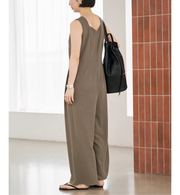 SLOBE IENA「《WEB限定サイズ有り/3サイズ展開/予約》カットオールインワン」|オールインワン|