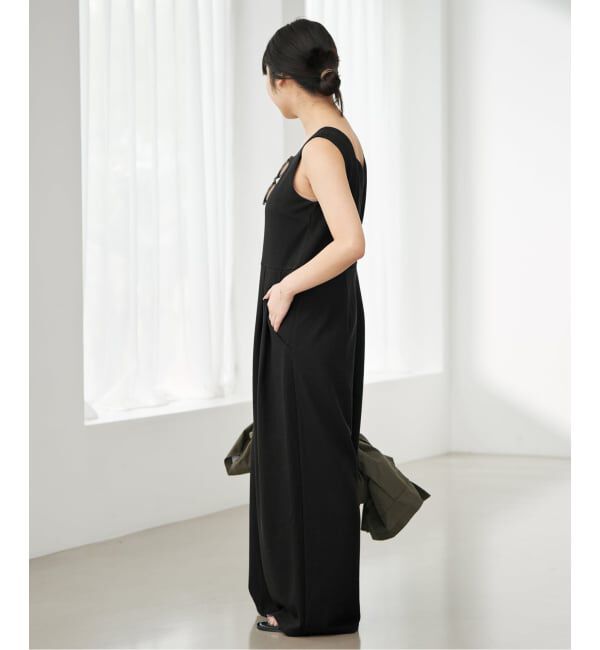 SLOBE IENA「《WEB限定サイズ有り/3サイズ展開/予約》カットオールインワン」|オールインワン|