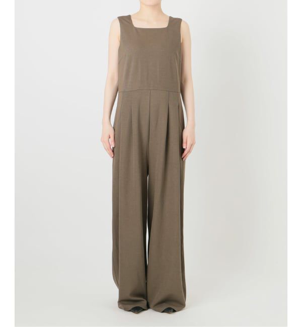 SLOBE IENA「《WEB限定サイズ有り/3サイズ展開/予約》カットオールインワン」|オールインワン|