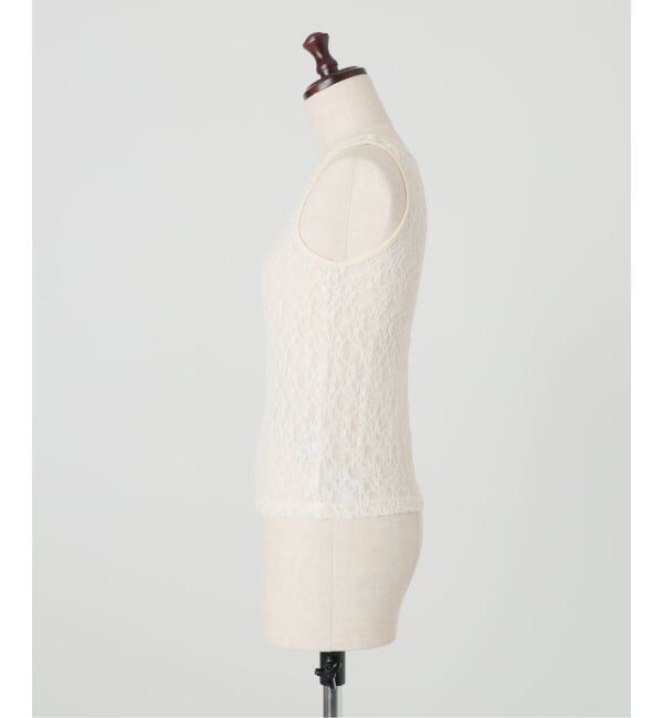 SLOBE IENA「《シリーズあり/予約》カットレースタンク」|Tシャツ・カットソー|