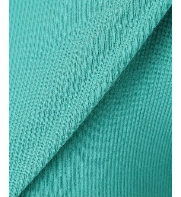 SLOBE IENA「《シリーズあり/予約》シアーリブメロートップス」|Tシャツ・カットソー|