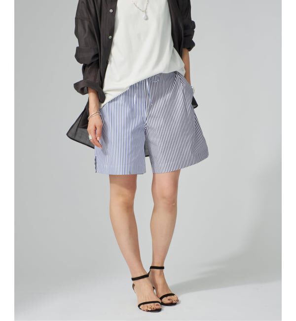 VERMEIL par iena「《予約》Stripe ショートパンツ」|その他|