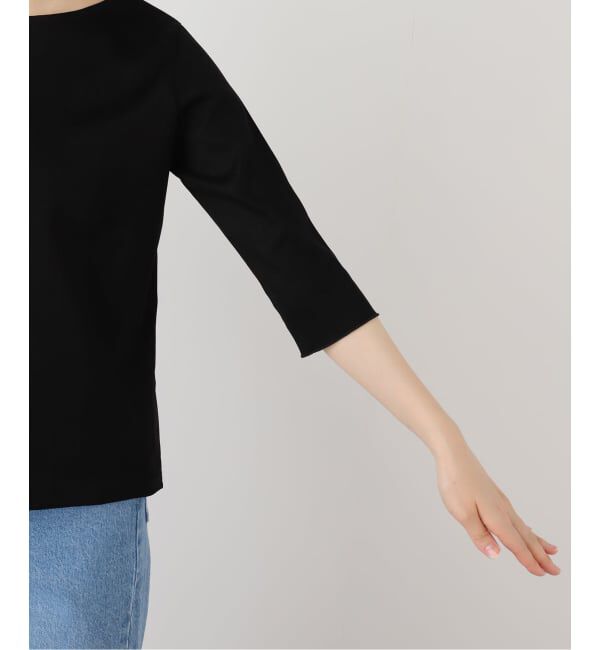 VERMEIL par iena「《追加予約》Ballet neck RIB プルオーバー」|Tシャツ・カットソー|