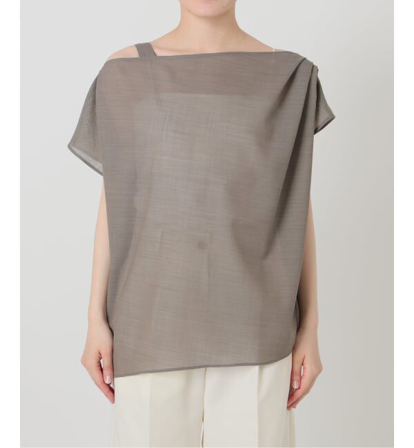 VERMEIL par iena「《予約》SHEER TORO プルオーバー」|シャツ・ブラウス|