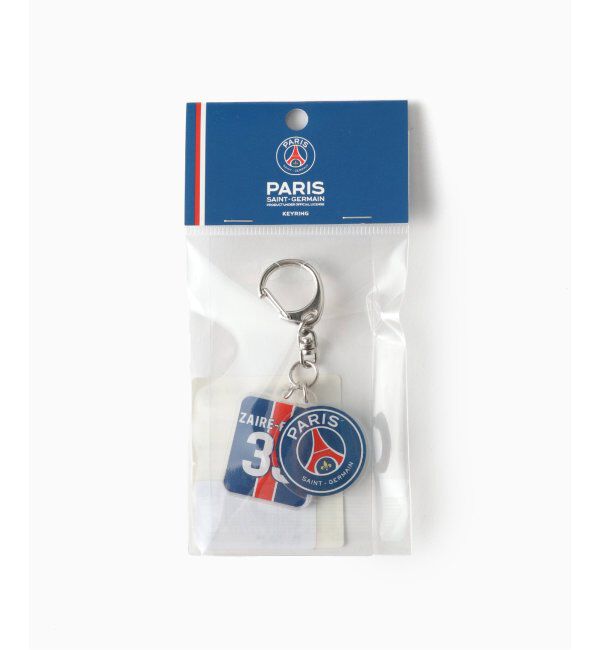 Paris Saint-Germain「【Paris Saint-Germain / パリ・サン＝ジェルマン】 JUSTICE PLAYER KEYCHAIN」|その他|グリーン C