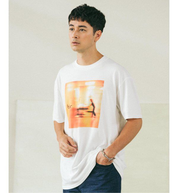 EDIFICE「INSONNIA PROJECTS(インソニア プロジェクト) for EDIFICE 別注  blur LAW Tシャツ」|Tシャツ・カットソー|