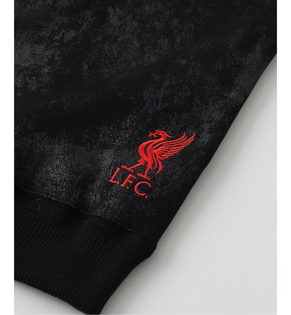 Liverpool FC「【Liverpool FC / リバプール FC】Fake Leather Emboss Hoodie」|パーカー|