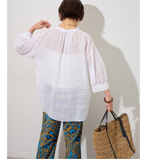 JOURNAL STANDARD relume「ラミーギャザースリーブブラウス」|シャツ・ブラウス|