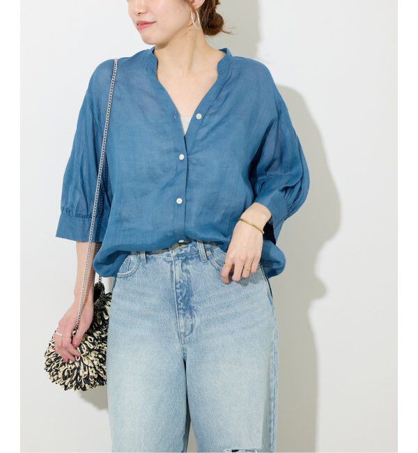 JOURNAL STANDARD relume「ラミーギャザースリーブブラウス」|シャツ・ブラウス|