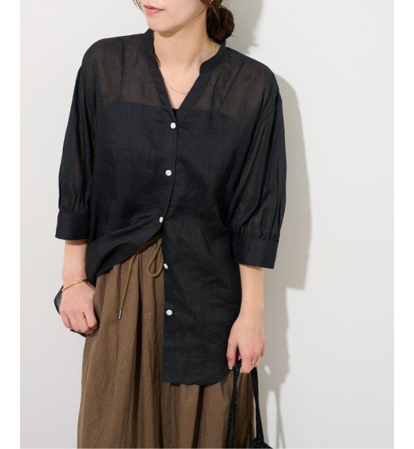 JOURNAL STANDARD relume「ラミーギャザースリーブブラウス」|シャツ・ブラウス|