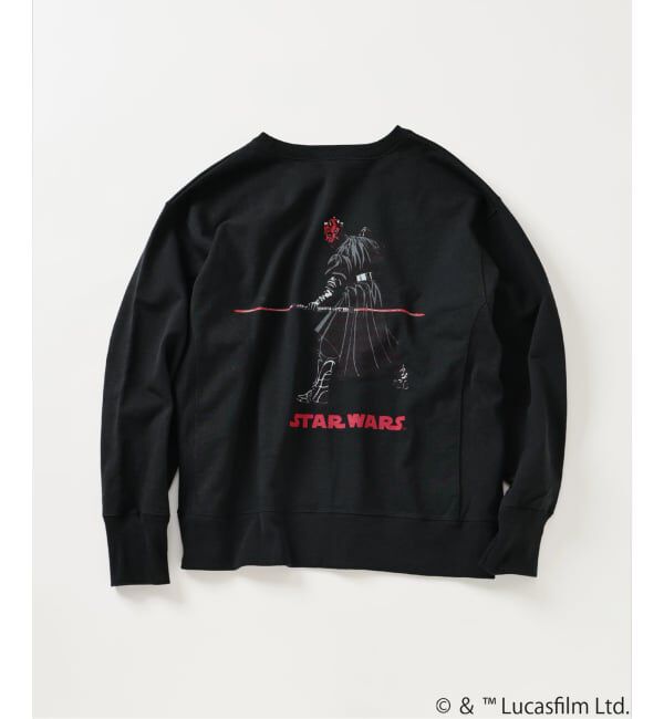 JOURNAL STANDARD relume「【スター・ウォーズ】&times; FANTASY A&G INC プリント スウェット」|スウェット・ジャージ|ブラック