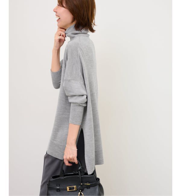 JOURNAL STANDARD relume「《追加2 / 新色》BiellaYarnワイドタートルネック」|ニット・セーター|