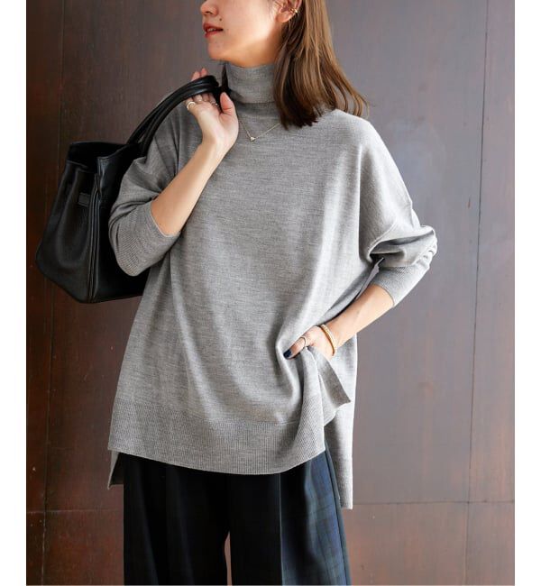 JOURNAL STANDARD relume「《追加2 / 新色》BiellaYarnワイドタートルネック」|ニット・セーター|