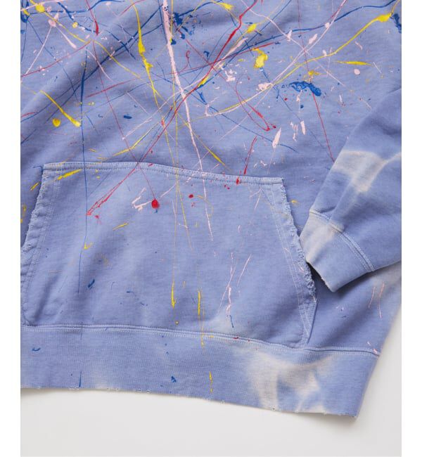 JOURNAL STANDARD「ドロッピング ペイント プルオーバー パーカー」|パーカー|