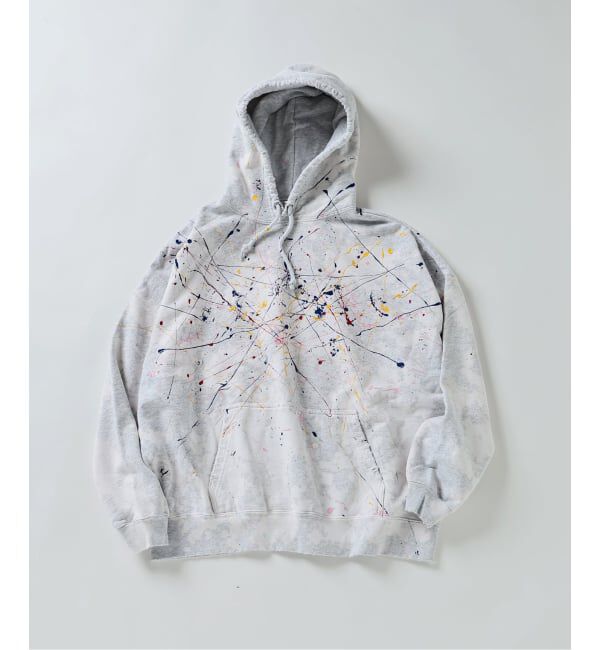 JOURNAL STANDARD「ドロッピング ペイント プルオーバー パーカー」|パーカー|