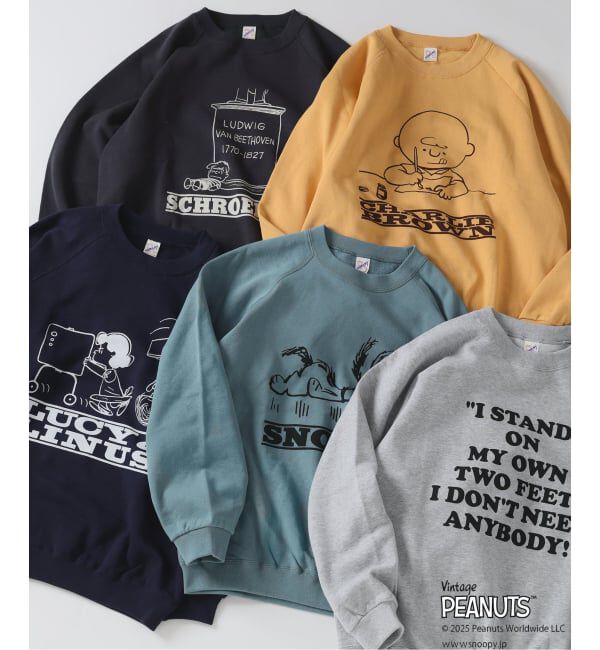 JOURNAL STANDARD relume「PEANUTS / ピーナッツ 別注 FANTASY A&G INC プリントスウェット WINTER」|スウェット・ジャージ|
