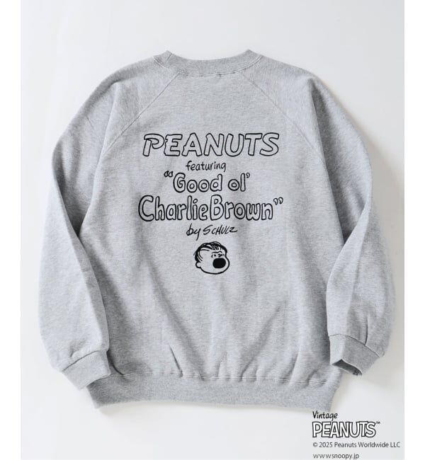 JOURNAL STANDARD relume「PEANUTS / ピーナッツ 別注 FANTASY A&G INC プリントスウェット WINTER」|スウェット・ジャージ|