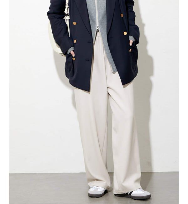 JOURNAL STANDARD「《追加2》ライクストレッチワイドパンツ」|その他|ナチュラル