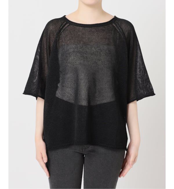 JOURNAL STANDARD relume「《予約》PEリネンハーフスリーブプルオーバー」|ニット・セーター|