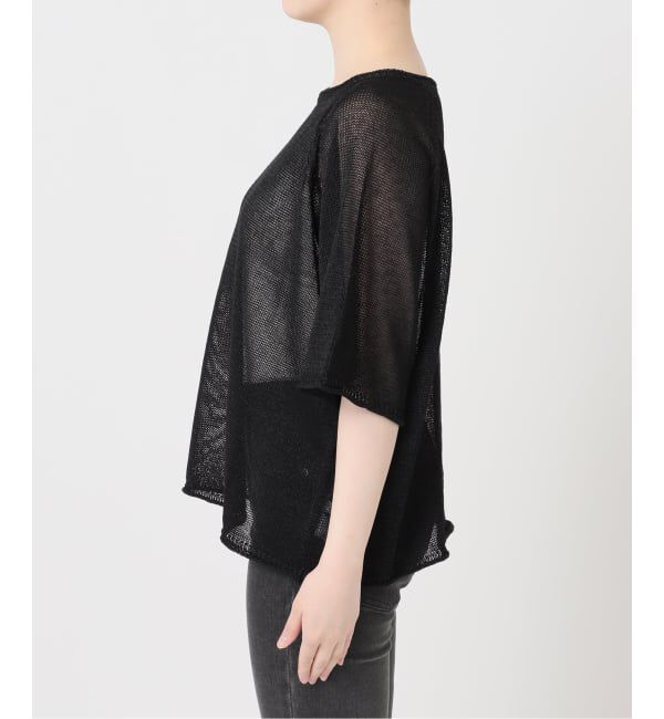 JOURNAL STANDARD relume「《予約》PEリネンハーフスリーブプルオーバー」|ニット・セーター|