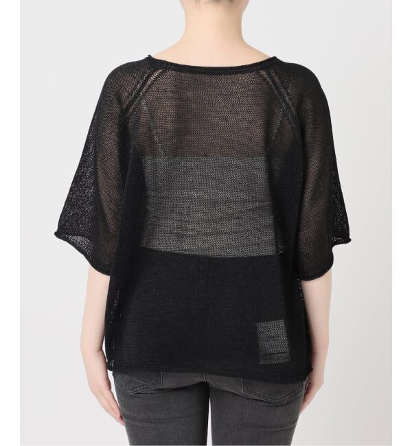 JOURNAL STANDARD relume「《予約》PEリネンハーフスリーブプルオーバー」|ニット・セーター|