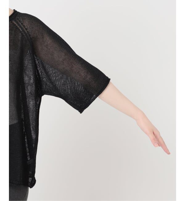 JOURNAL STANDARD relume「《予約》PEリネンハーフスリーブプルオーバー」|ニット・セーター|