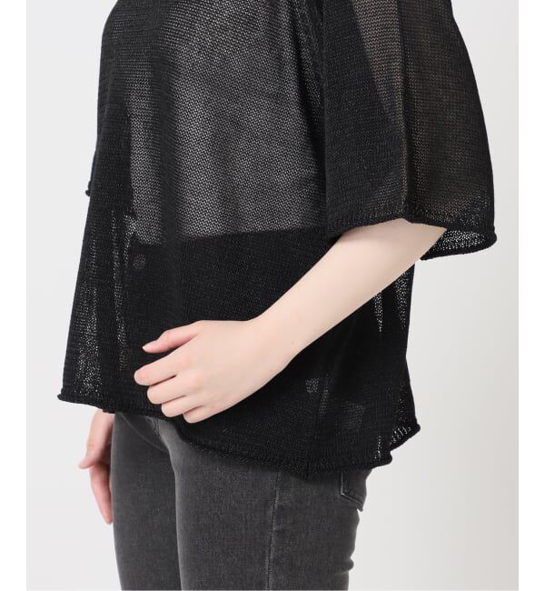 JOURNAL STANDARD relume「《予約》PEリネンハーフスリーブプルオーバー」|ニット・セーター|