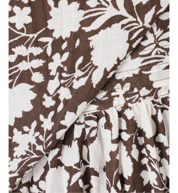 JOURNAL STANDARD relume「《WEB限定追加予約2》コットンボイルクリンクルティアードスカート（柄）」|スカート|