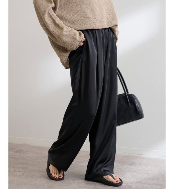 FRAMeWORK「≪追加≫サテンストレッチイージーパンツ2」|その他|