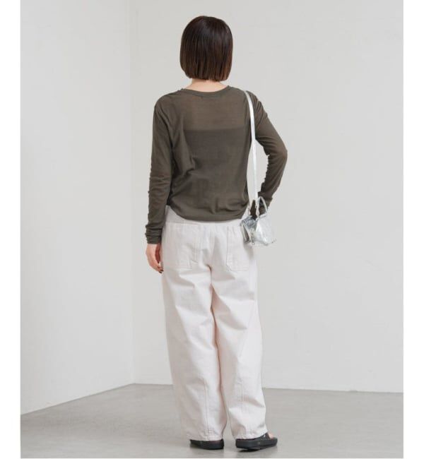 FRAMeWORK「≪追加≫HTシアーロングTee5」|Tシャツ・カットソー|