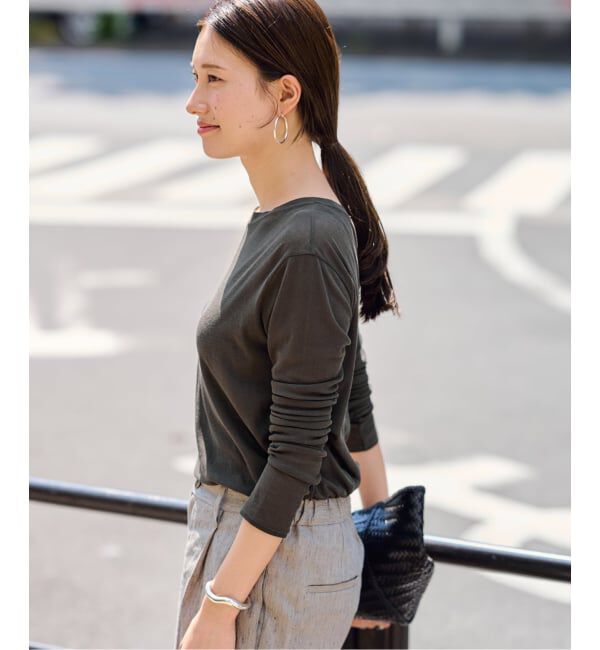 FRAMeWORK「≪追加≫HTシアーロングTee5」|Tシャツ・カットソー|