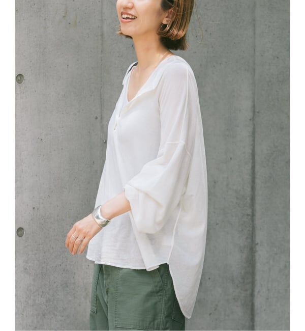 FRAMeWORK「≪追加≫サーフニットヘンリーTee2」|Tシャツ・カットソー|