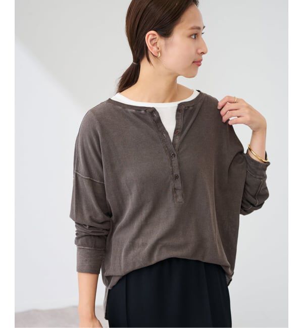 FRAMeWORK「≪追加≫サーフニットヘンリーTee2」|Tシャツ・カットソー|