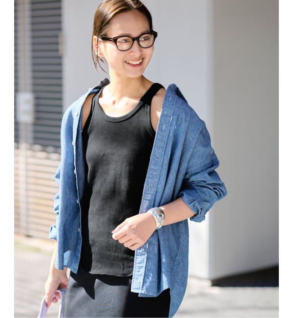 FRAMeWORK「サーマルタンクトップ」|タンクトップ|