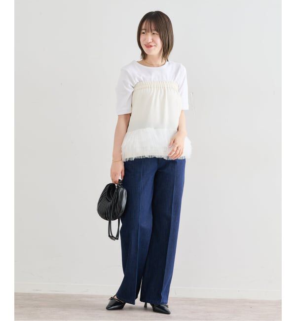 U by SPICK&SPAN「ARCHIVE STANCE/アーカイブスタンス 2way tulle pleats skirt」|スカート|
