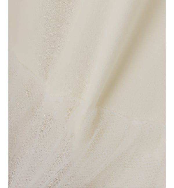 U by SPICK&SPAN「ARCHIVE STANCE/アーカイブスタンス 2way tulle pleats skirt」|スカート|