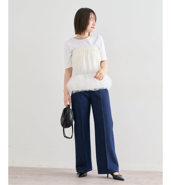 U by SPICK&SPAN「ARCHIVE STANCE/アーカイブスタンス 2way tulle pleats skirt」|スカート|