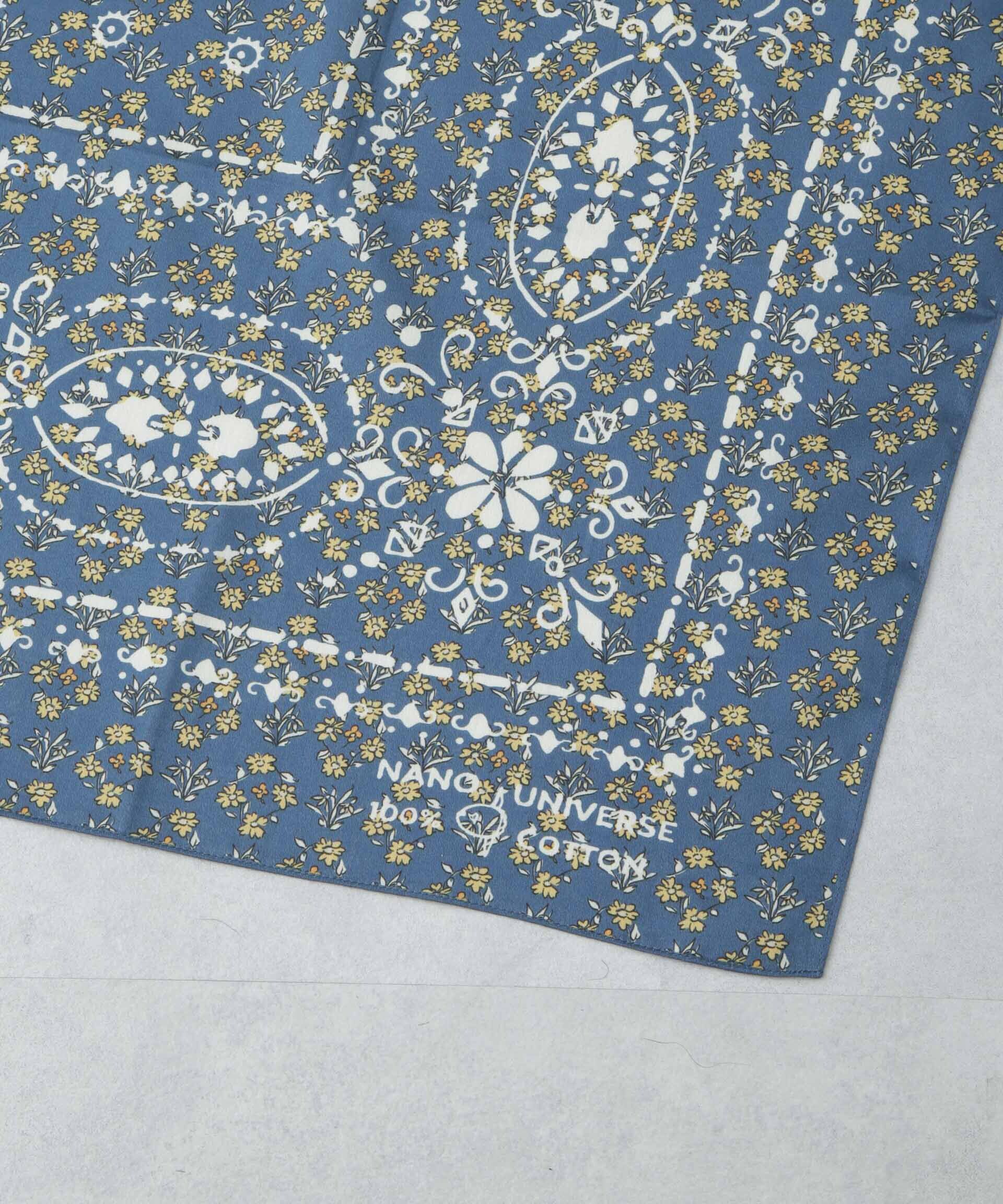 nano･universe「バンダナ柄フラワースカーフ」|その他|