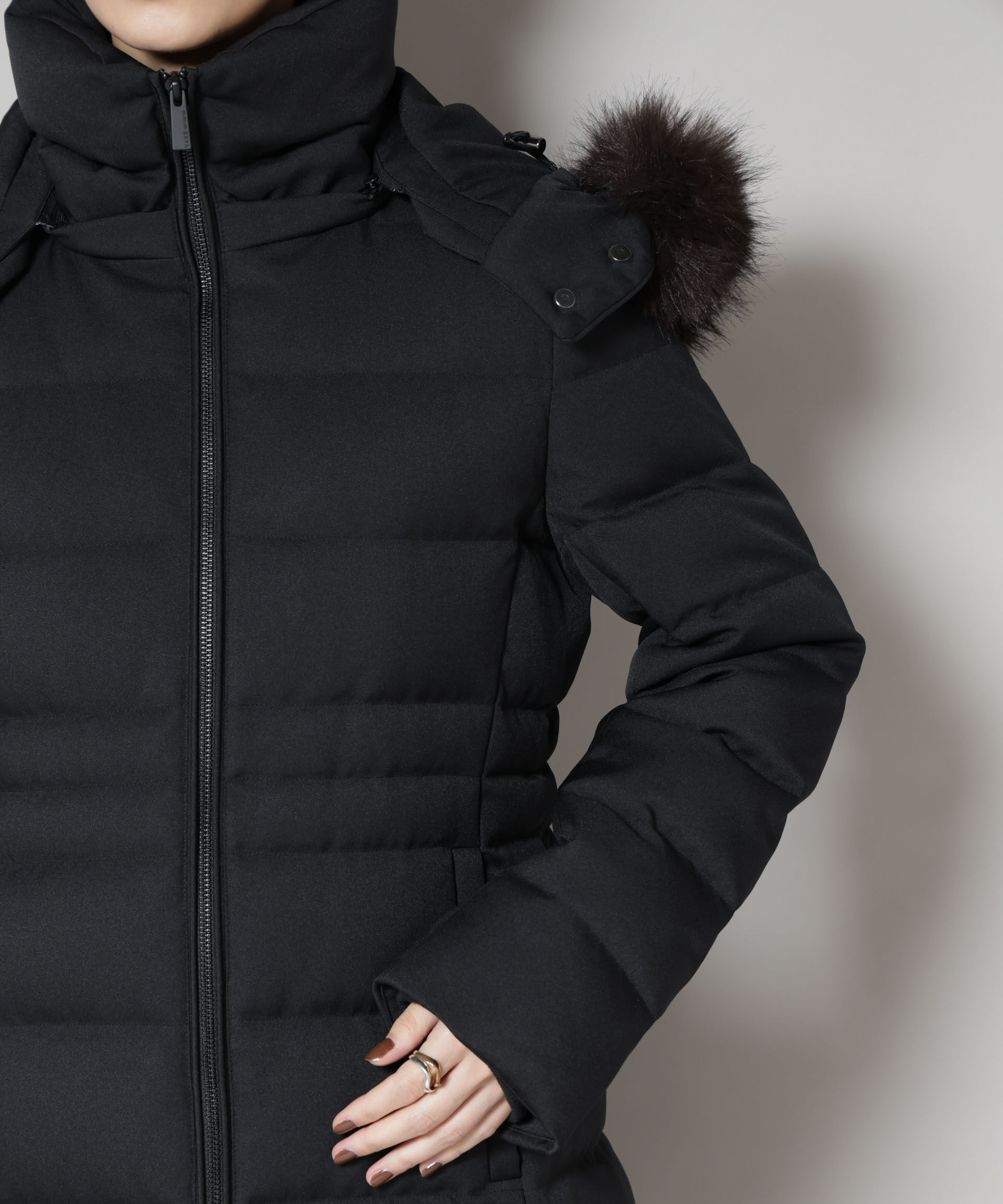 nano･universe「「西川ダウン(R)」サージロングダウン」|ダウン|