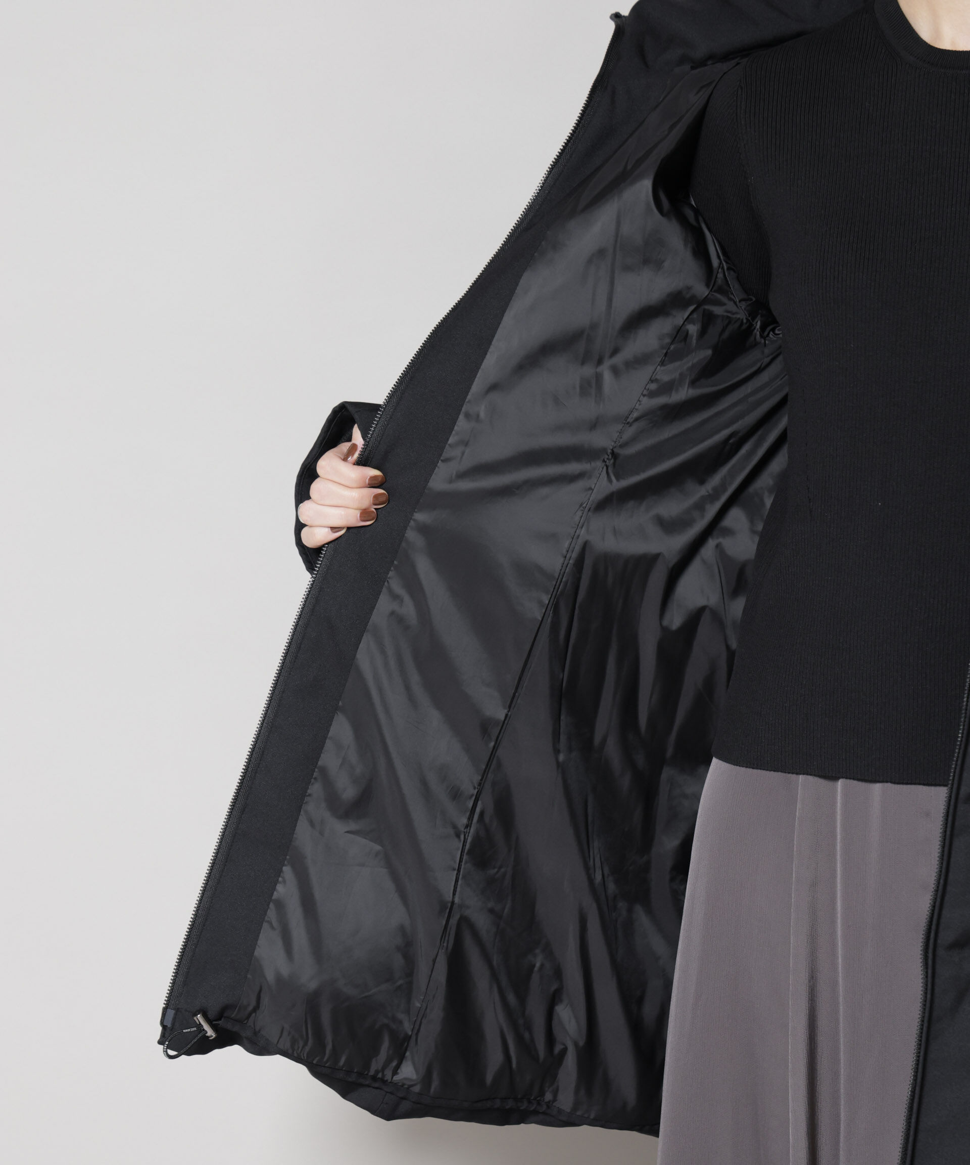 nano･universe「「西川ダウン(R)」サージロングダウン」|ダウン|