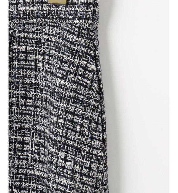 組曲「【KUMIKYOKU NAVY】ラメループモールツイード フレアスカート」|スカート|