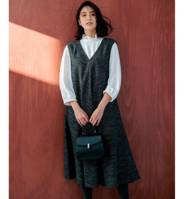 組曲「【KUMIKYOKU NAVY】ジョーゼットシフォン ブラウス」|シャツ・ブラウス|