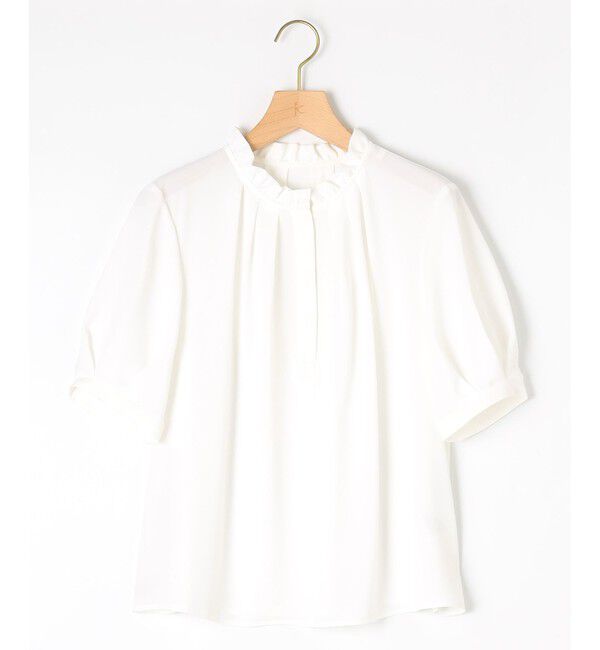 組曲「ライトデシンフリル襟 ブラウス」|シャツ・ブラウス|