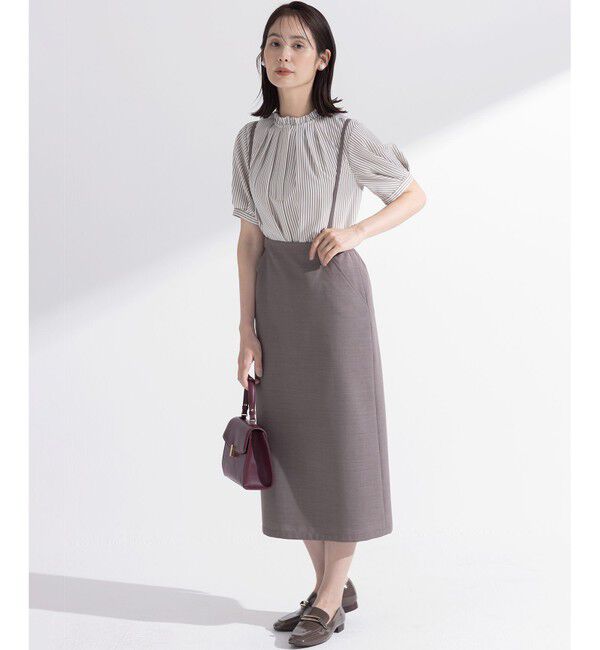 組曲「ライトデシンフリル襟 ブラウス」|シャツ・ブラウス|