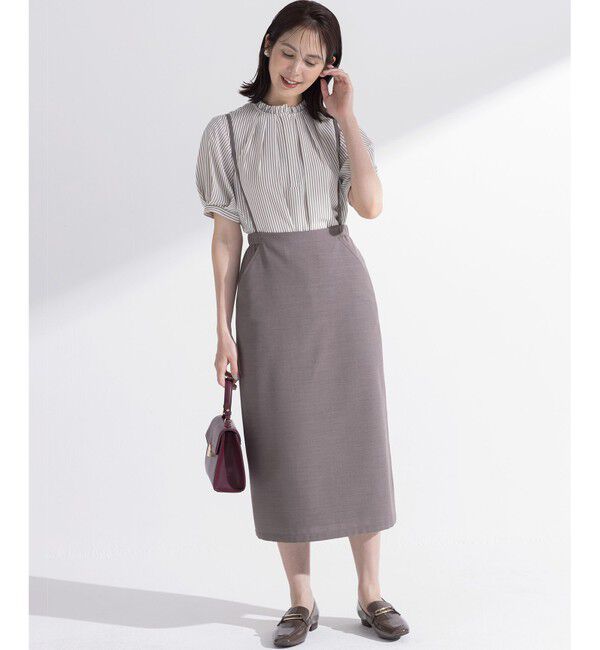 組曲「ライトデシンフリル襟 ブラウス」|シャツ・ブラウス|