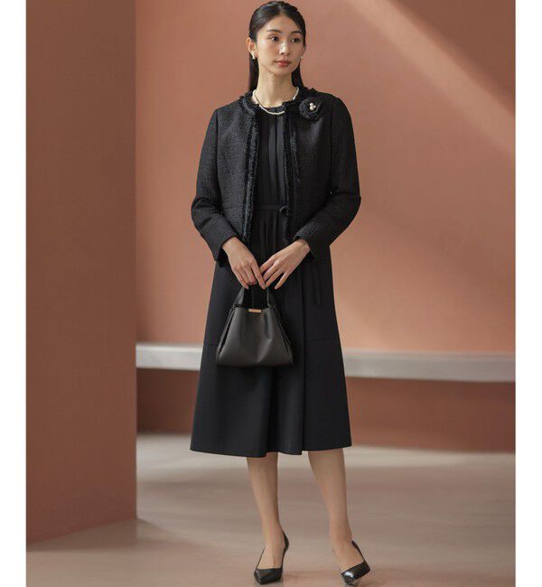 組曲「【KUMIKYOKU NAVY】フロントタックドレス」|ワンピース|