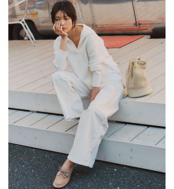 23区「【新色追加/見上愛さん着用】オーガニック コットンリブ タンクトップ」|タンクトップ|