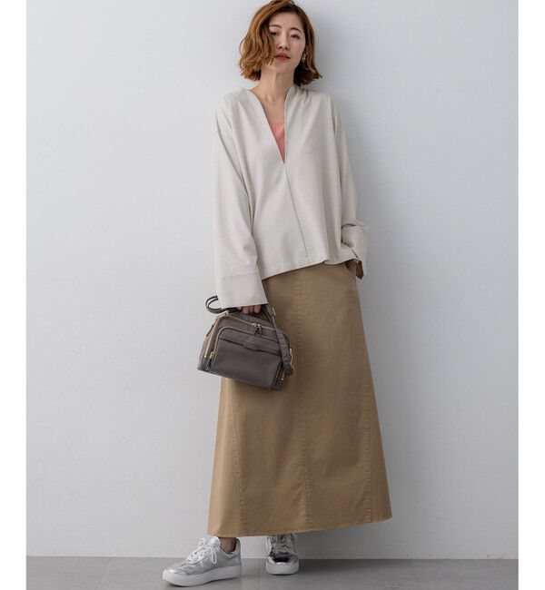 23区「【新色追加/見上愛さん着用】オーガニック コットンリブ タンクトップ」|タンクトップ|