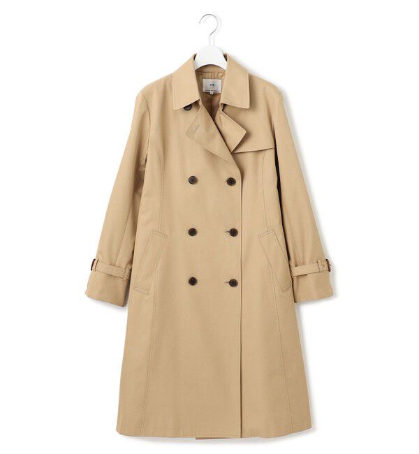 23区「エアータンブラー TCギャバジン ロング トレンチコート」|トレンチコート|